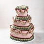 Victorian Icing Heart Cake