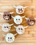 Highlands Cows Cupcakes