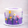 Ombre Garden Cake