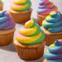 Unicorn Poop Cupcakes