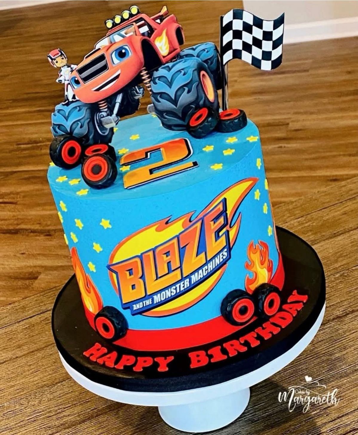 Blaze Print Cake