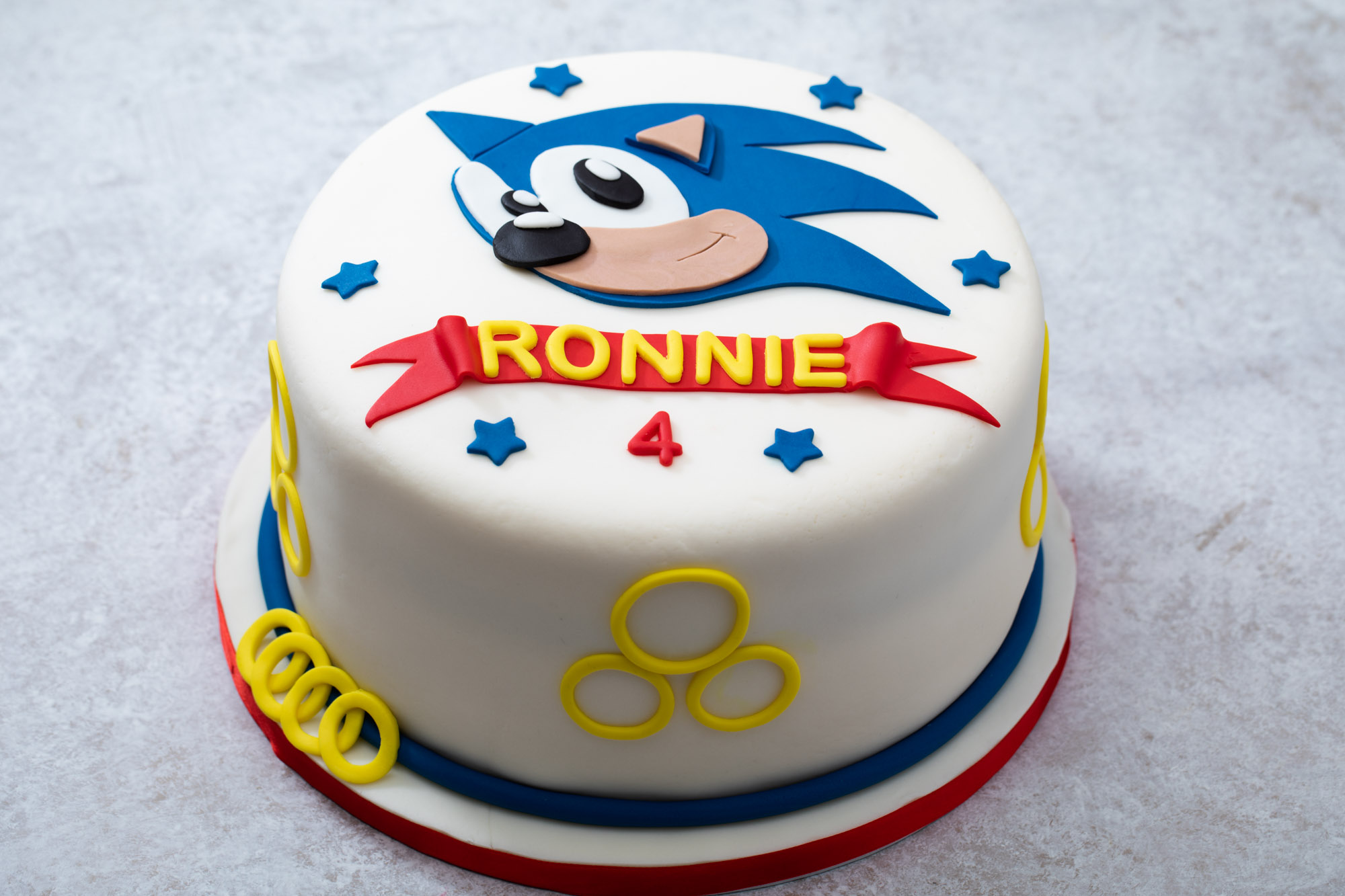 Sonic Edible Image Toppers — Choco House