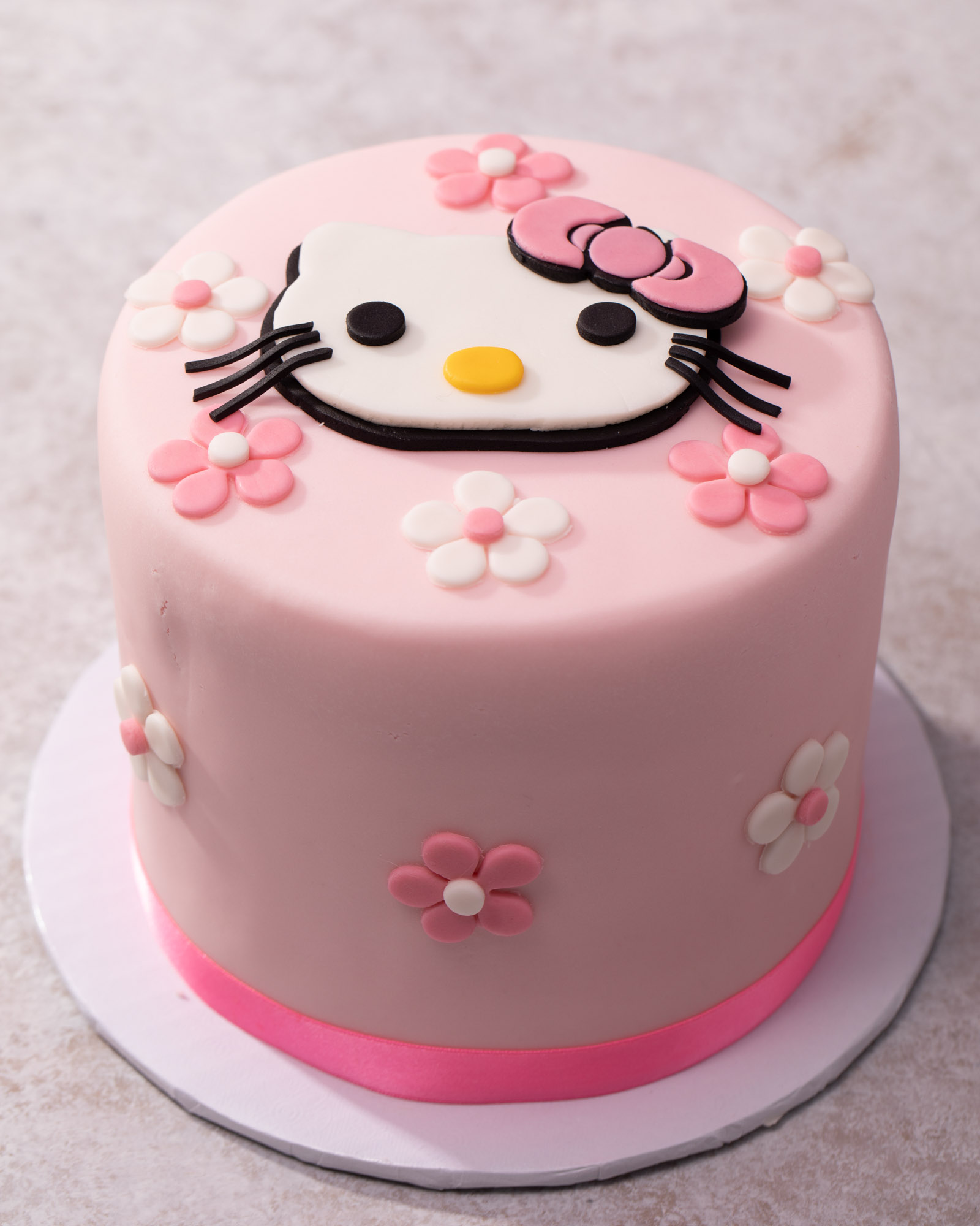 Cute Hello Kitty First Birthday Cake 5 Kg | Pink Girls Theme Cakes | Kids  Birthday Cakes - Cake Square Chennai | Cake Shop in Chennai