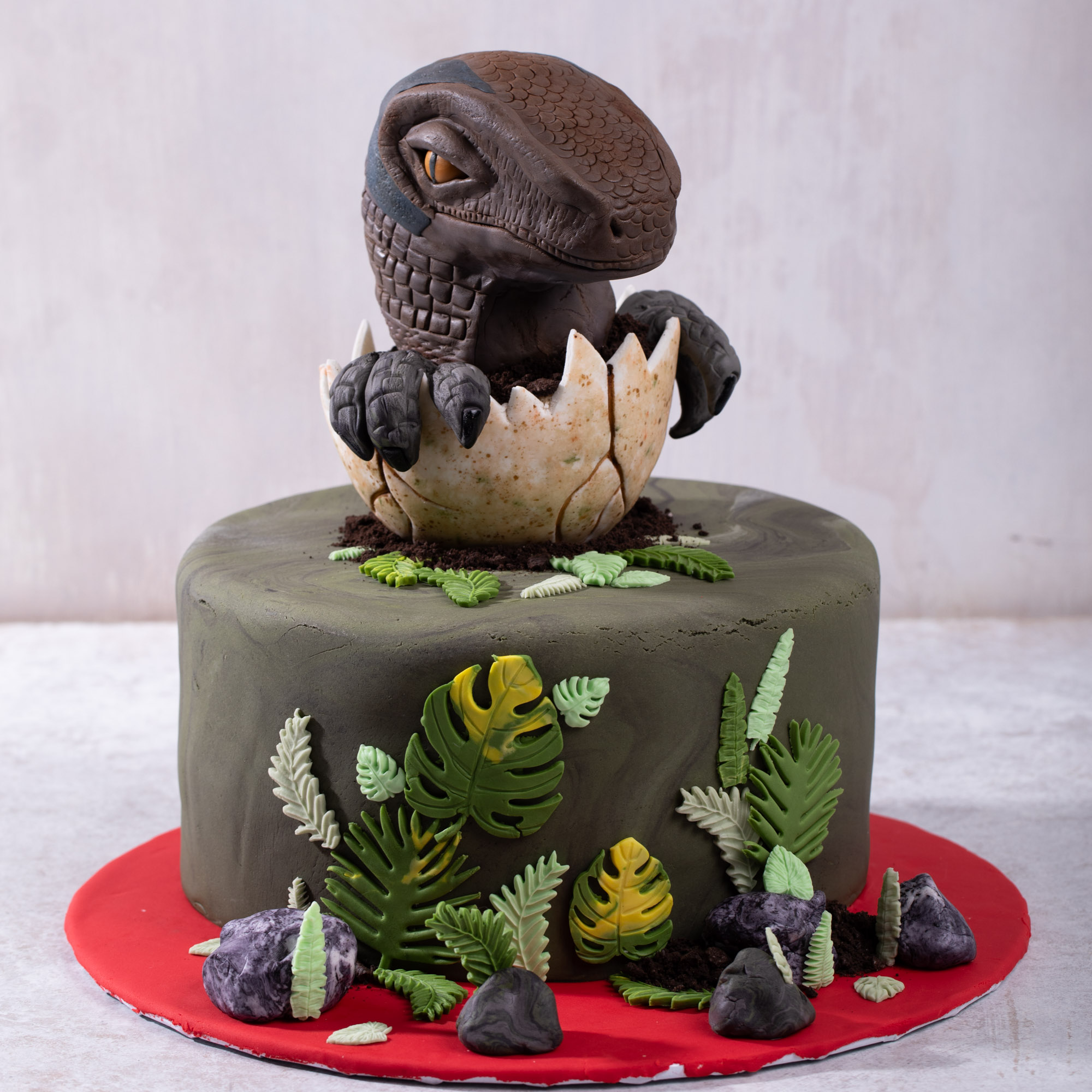 Jurassic Park Dinosaur Cake | Dinosaur birthday cakes, Dino birthday cake,  Dinasour birthday cake