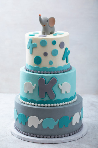 Elephant Cake | Elephant Theme Cake | Elephant Birthday Cake For Kids –  Liliyum Patisserie & Cafe