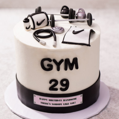 TC0079 Happy Birthday Bodybuilding Party Wedding Birthday Acrylic Cake –  ToysCentral - Europe