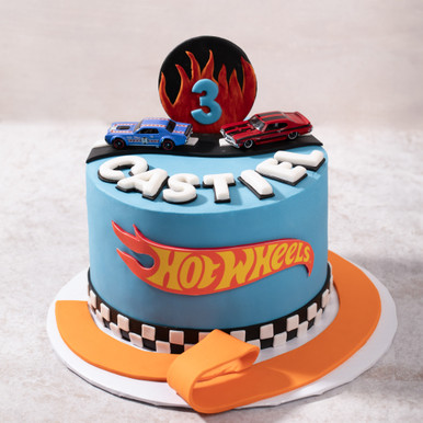 Hot Wheels Cake