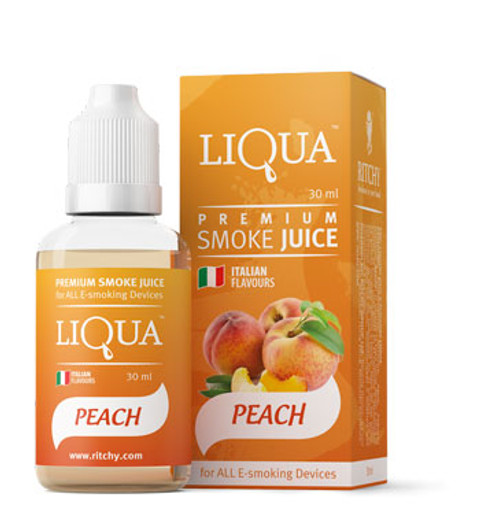 Liqua Peach smokejuice and e-liquids
