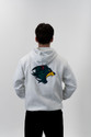 Tasmania Hoodie - Snow Marle