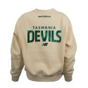 Tasmania Womens Box Crew - Cream