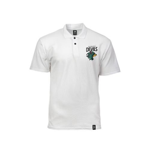 Tasmanian-Made Foundation Polo Adult - Devils Logo
