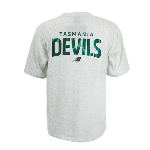 Tasmania Relaxed Tee - Snow Marle