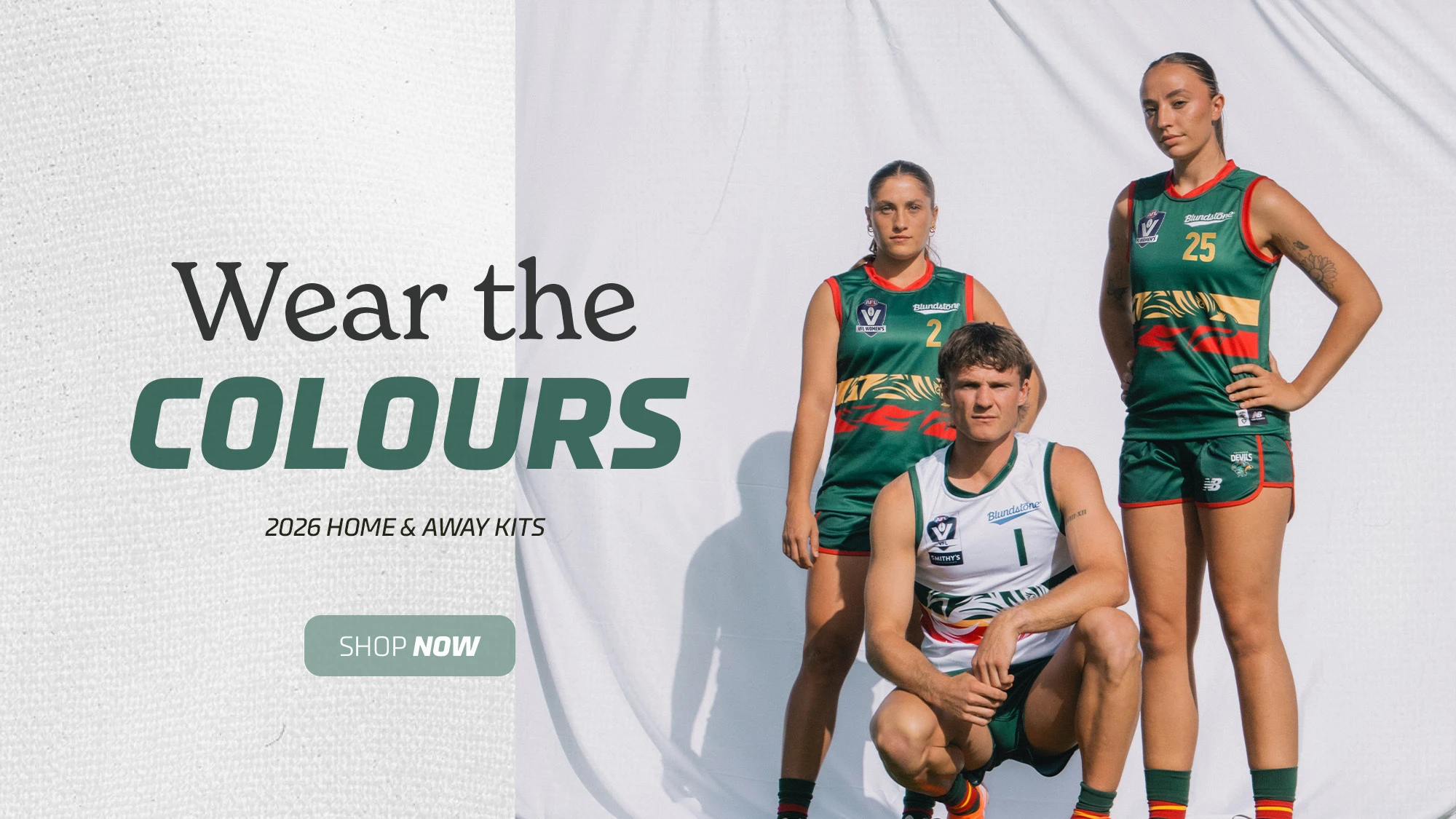 Shop the Tasmania Devils Lifestyle Range