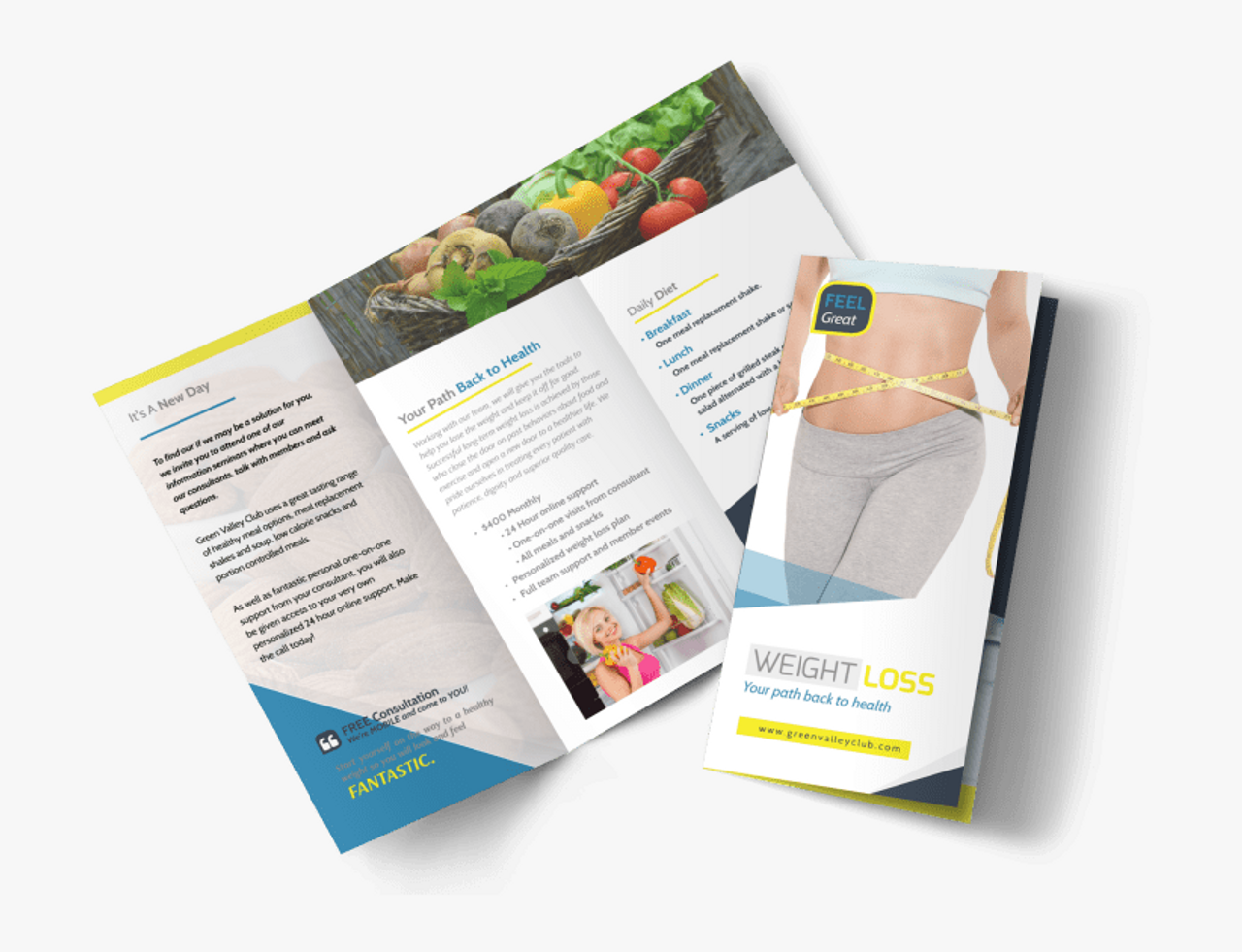 two fold brochure design ideas