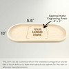 Oval Tray, Maple, Medium, 5½" x 13" x ¾”