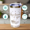 'Birthday Joy', Stainless Steel Tumbler, 20 Oz., Choose Your Color, Made4You