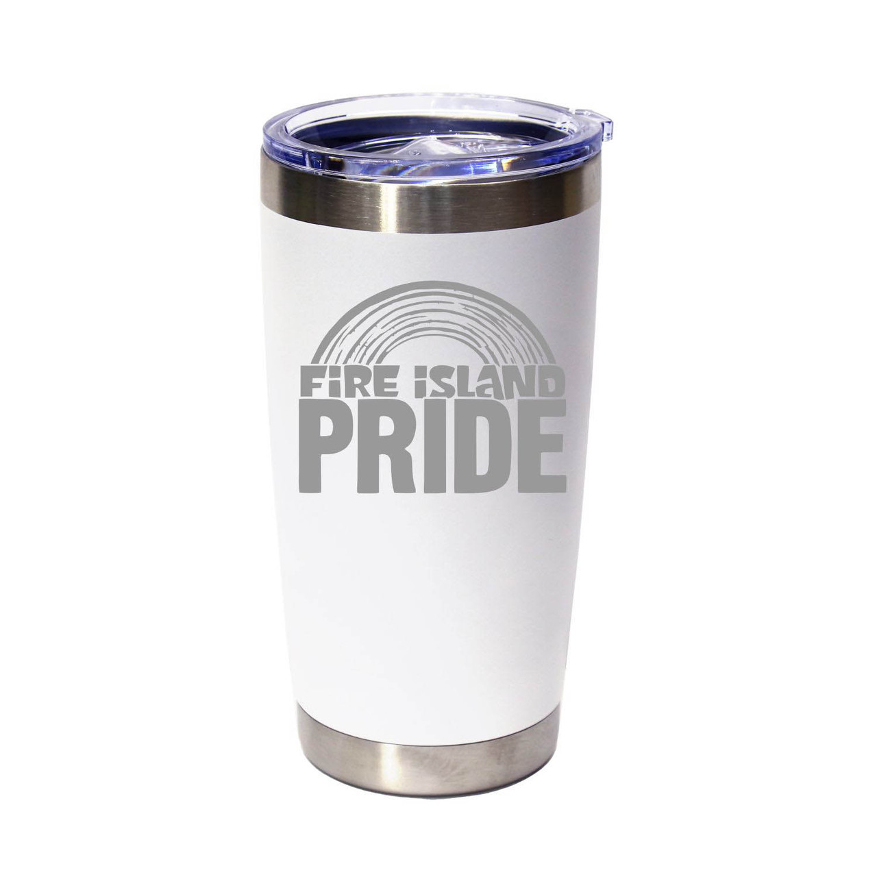 Fire Island Pride', Stainless Steel Tumbler, 20 Oz., Choose Your Color, Made4You