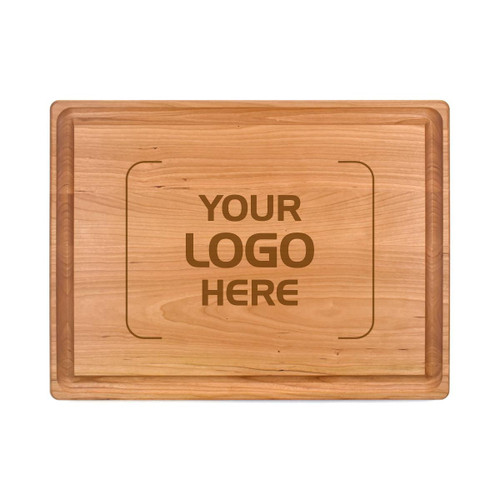 Made4You, Butcher Block with Juice Groove, Cherry, Large, 15" x 20" x 1 ¼"
