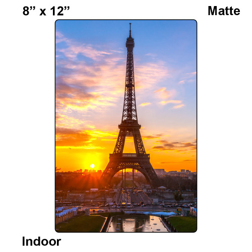 LumaPixx,  8" x 12", Matte, Indoor Custom Metal Photo Print