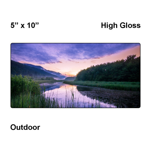 LumaPixx,  6" x 12", High Gloss, Outdoor Ultra Custom Metal Photo Print