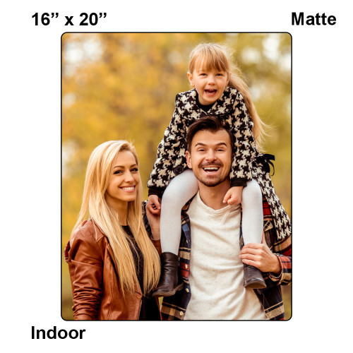 LumaPixx,  16" x 20", Matte, Indoor Ultra Custom Metal Photo Print