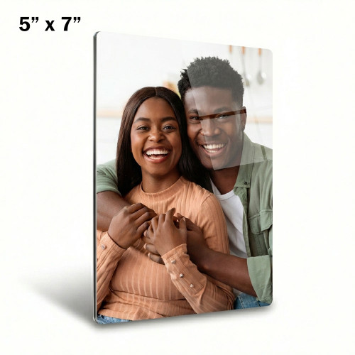 LumaPixx, Custom Metal Photo Print, 5" x 7", Choose From All Options