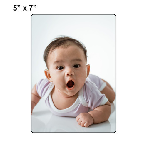 LumaPixx, Custom Metal Photo Print, 5" x 7", Choose From All Options