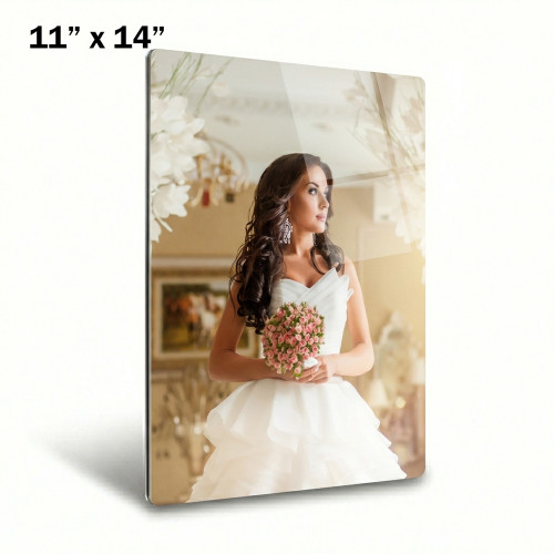 LumaPixx, Custom Metal Photo Print, 11" x 14", Choose From All Options