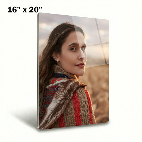 LumaPixx, Custom Metal Photo Print, 16" x 20", Choose From All Options