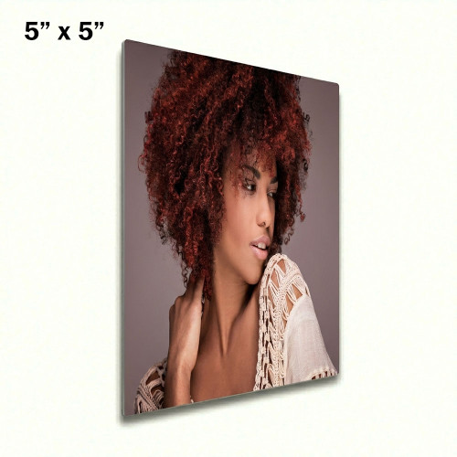 LumaPixx, Custom Metal Photo Print, 5" x 5", Choose From All Options