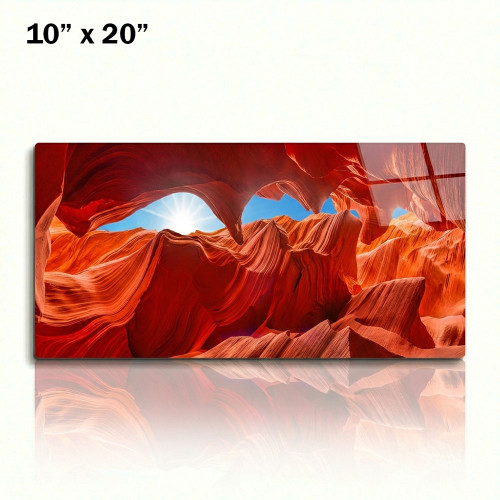 LumaPixx, Custom Metal Photo Print, 10" x 20", Choose From All Options