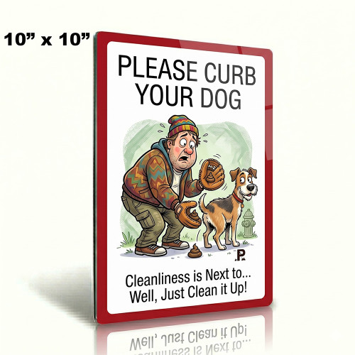 LumaPixx, Custom Metal Sign, 10" x 10", Choose From All Options