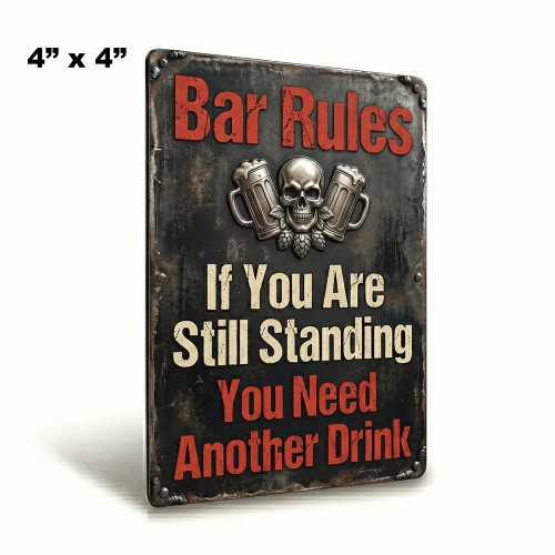 LumaPixx, 4" x 4" Metal Sign, Design Your Own Custom Metal Photo Sign