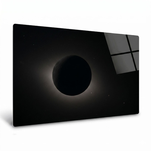 LumaPixx, Artemis II "The Planets Hine Bright" Metal Photo Print, Stunning Photo Printed on a High Gloss Chromaluxe Metal Photo Panel. Choose Your Size