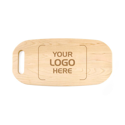 Made4You, Charcuterie Tray with Handle, Maple, Medium, 7 ½" x 16" x ¾"