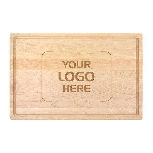 Made4You, Butcher Block with Juice Groove, Maple, Medium, 12" x 18" x 1 ¼"
