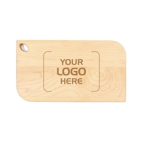 Made4You, Charcuterie Board with Cutout, Maple, Medium, 8" x 14" x ¾"
