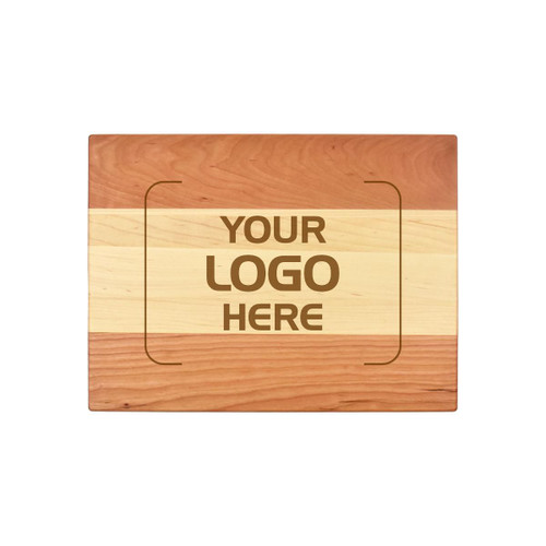 Made4You, Cutting Board, Cherry and Maple, Small, 9" x 12" x ¾"