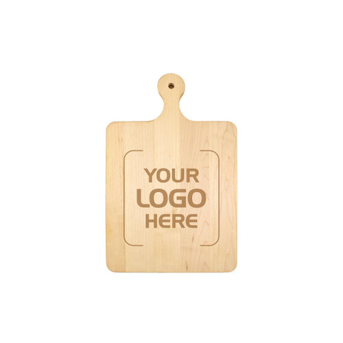 Made4You, Cutting Board with Rounded Handle, Maple, Medium, 10 ½" x 16" x ¾"