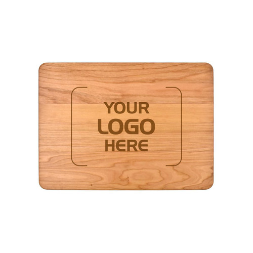 Cutting Board with Rounded Corners, Cherry, Medium, 12" x 16" x ¾"