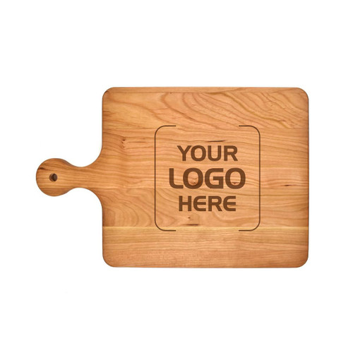 Made4You, Cutting Board with Rounded Handle, Cherry, Medium, 10 ½" x 16" x ¾"