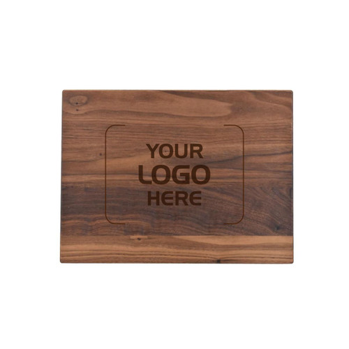 Made4You, Classic Cutting Board, Walnut, Small, 9" x 12" x 3/4" Thick