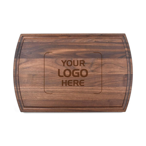 Made4You, Cutting Board with Juice Groove, Walnut, Medium, 10 ½" x 16" x ¾"