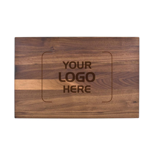 Made4You, Classic Cutting Board, Walnut, Medium, 10 ½" x 16" x ¾"