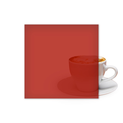 Made4You, Acrylic Sheet, Transparent Red, 1/8", 3/16", 1/4" Thick