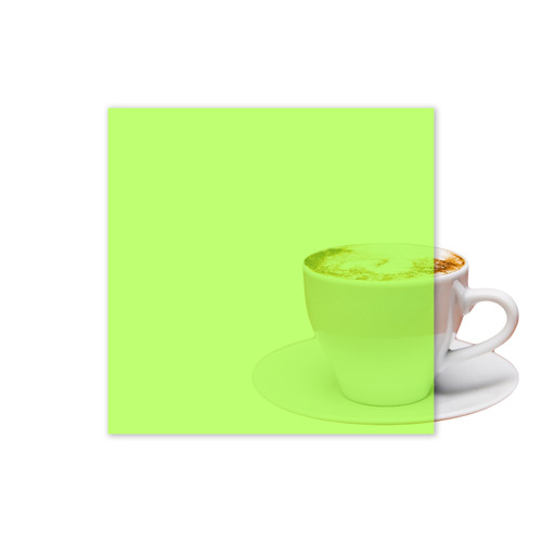 Made4You, Acrylic Sheet, Fluorescent Green, 1/8", 3/16", 1/4" Thick