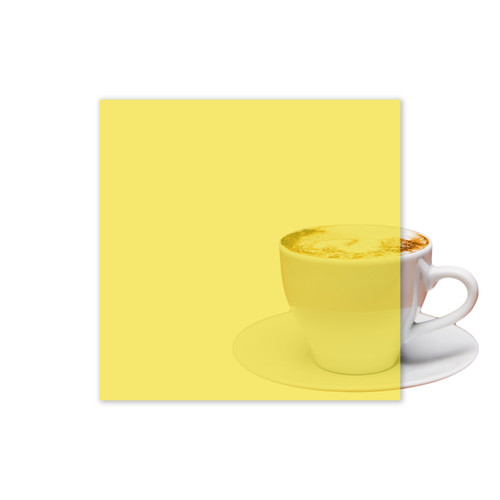 Made4You, Acrylic Sheet, Fluorescent Yellow, 1/8", 3/16", 1/4" Thick