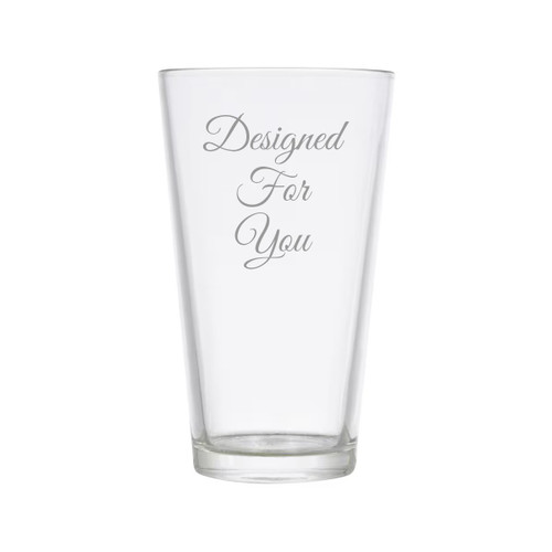 Made4You, Pub Glass, 16 Oz.