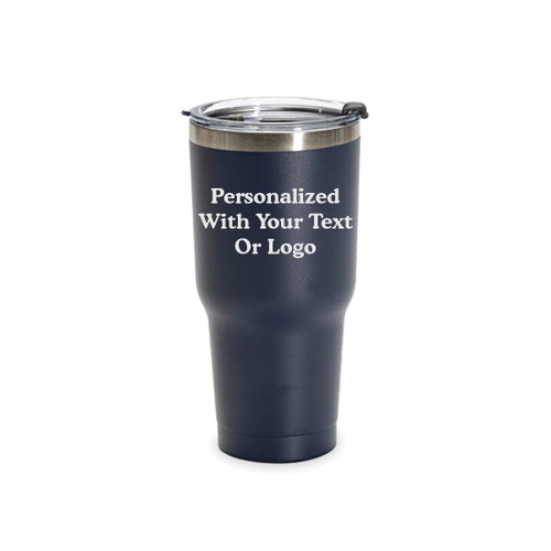 Made4You, Navy Blue Stainless Steel Tumbler, 30 Oz.