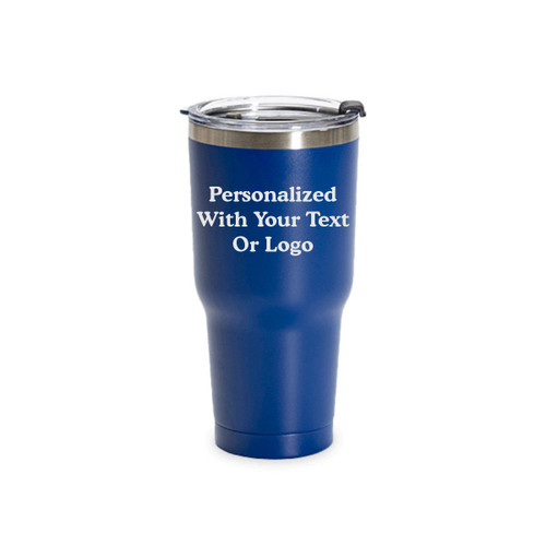 Made4You, Royal Blue Stainless Steel Tumbler, 30 Oz.